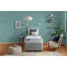 Silentnight Single Divan Bed Grey (British brand)