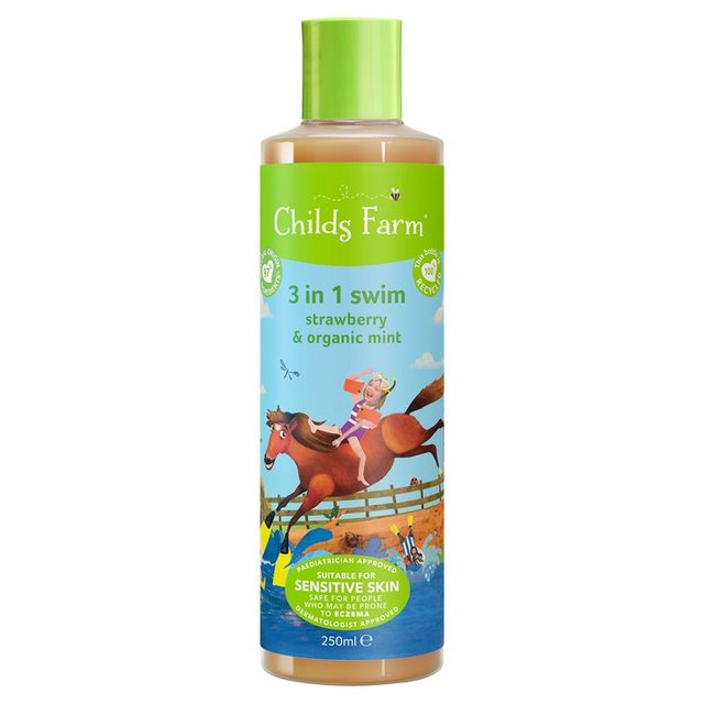 Childs Farm Kids Strawberry & Organic Mint 3 in 1 Swim    250ml