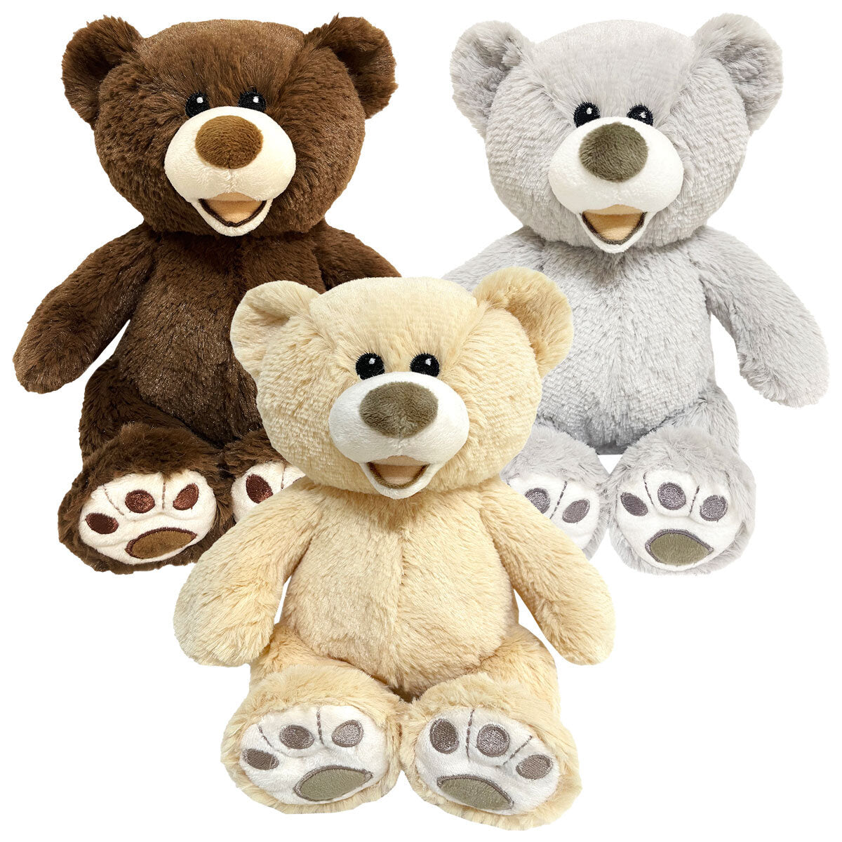 Hugfun Teddy Bears Dog Toys, 3 Pack GOODS Costco UK