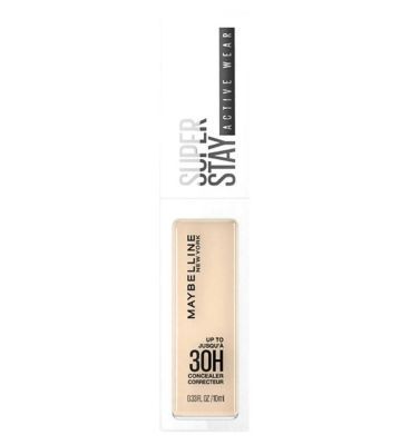 Maybelline SuperStay Active Wear Concealer, Up to 30H, full coverage Make Up & Beauty Accessories Boots 05 ivory  