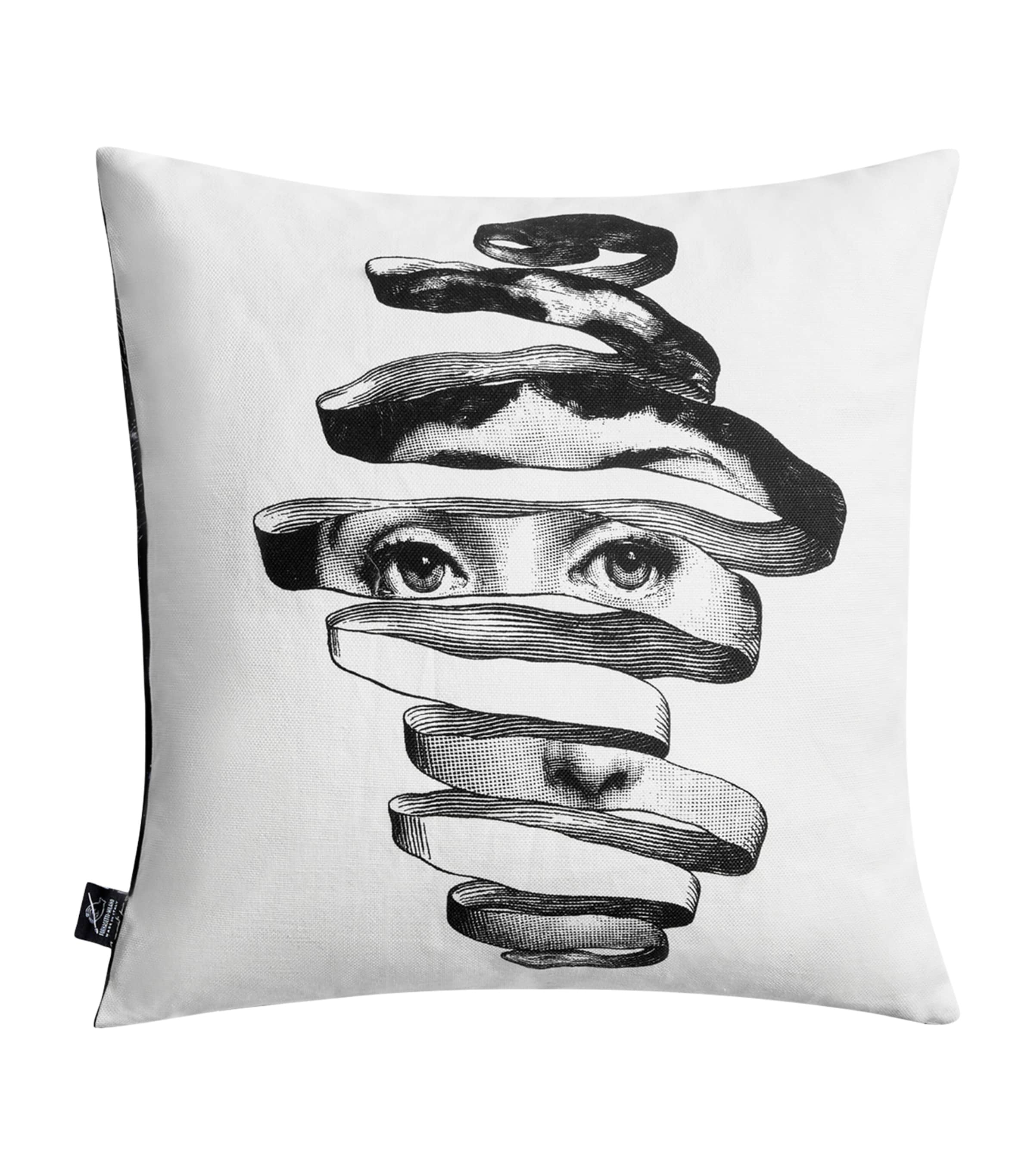 Fornasetti Tema e Variazioni No. 18-297 cushion 40cm x 40cm - British product