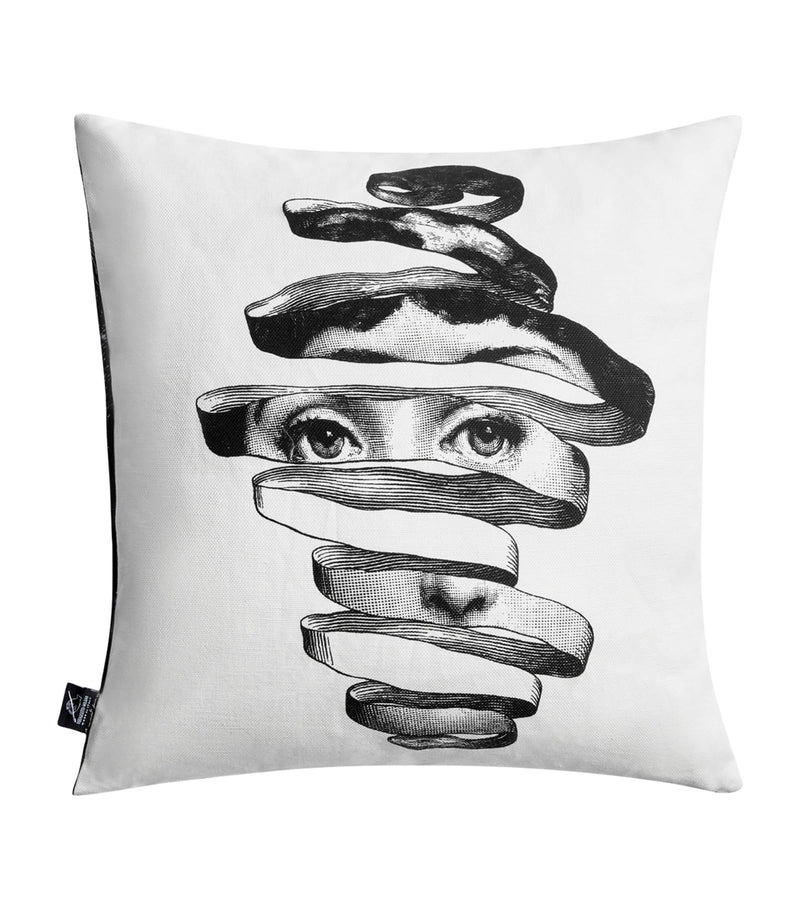 Fornasetti Tema e Variazioni No. 18-297 cushion 40cm x 40cm - British product