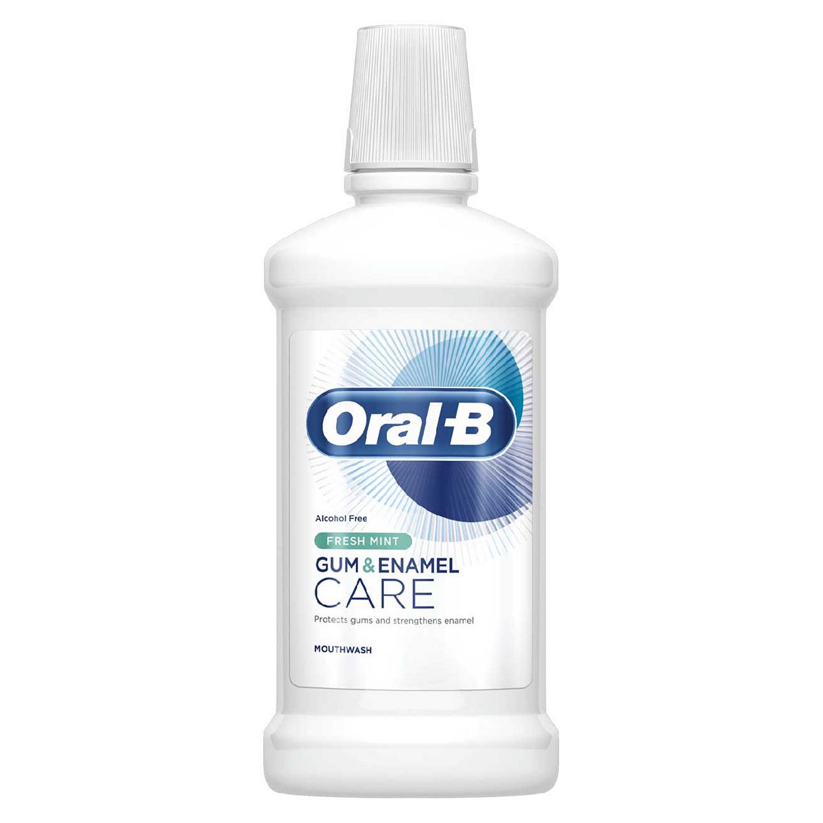 Oral-B Gum & Enamel Care Fresh Mint CPC Mouthwash 500ml GOODS Boots   