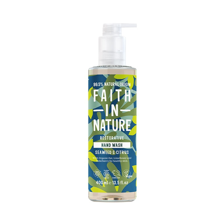 Faith in Nature Lavender & Geranium Hand Wash 400ml Natural Hand Wash & Soap Holland&Barrett   