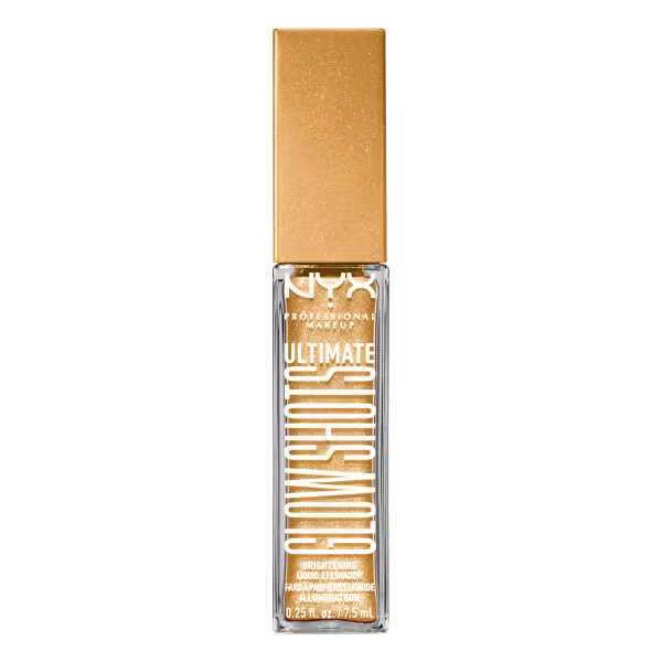 NYX Ultimate Glow Shots Glitzy Guava liquid eyeshadow, imported from the UK