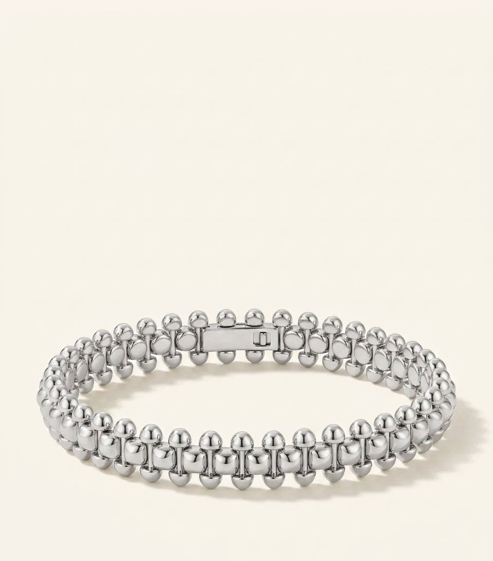 Cartier Clash de Cartier flexible medium white gold bracelet - British product