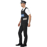 Smiffys policeman costume kit with vest hat handcuffs - British product