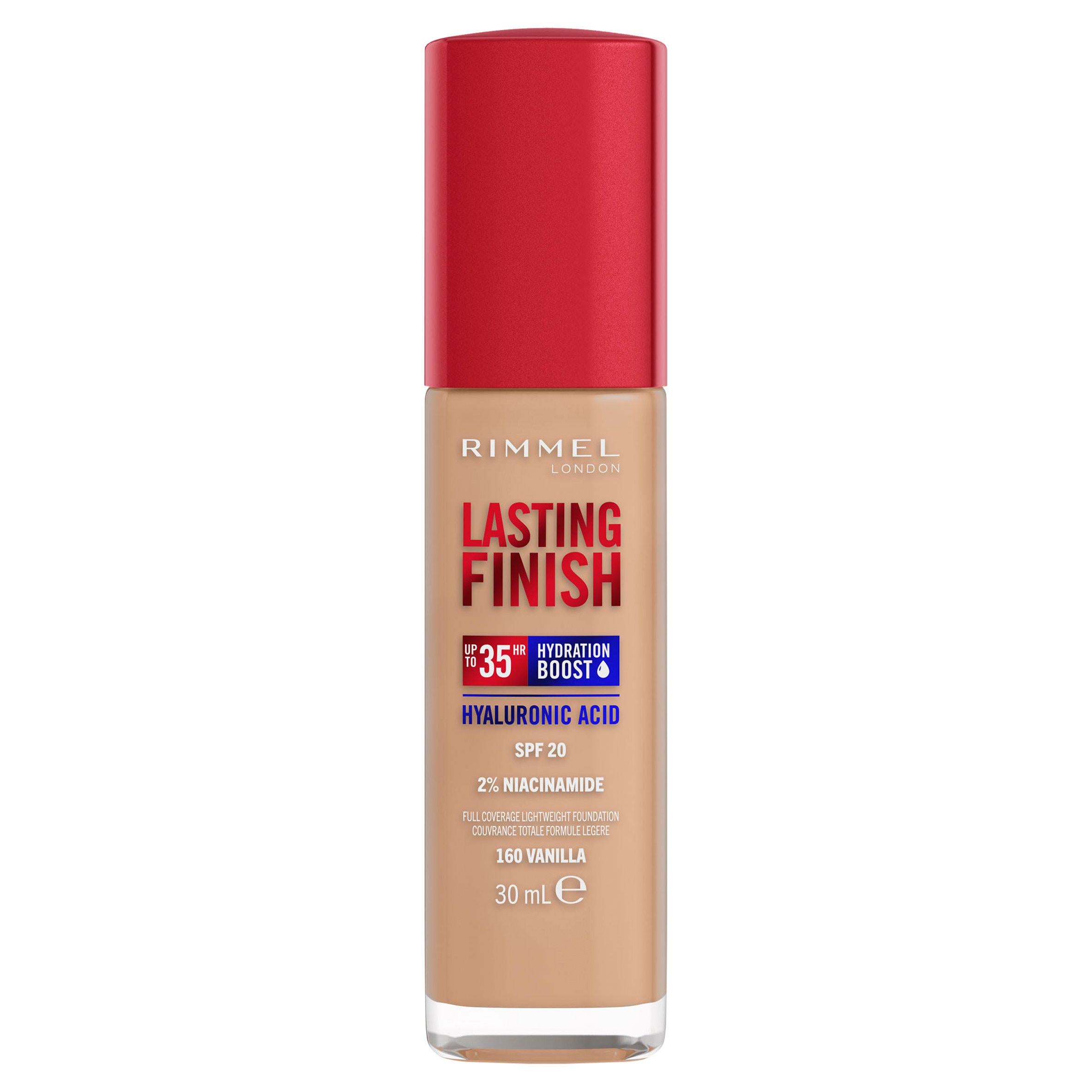 Rimmel London Lasting Finish 35 Hour Foundation 160 Vanilla GOODS ASDA   