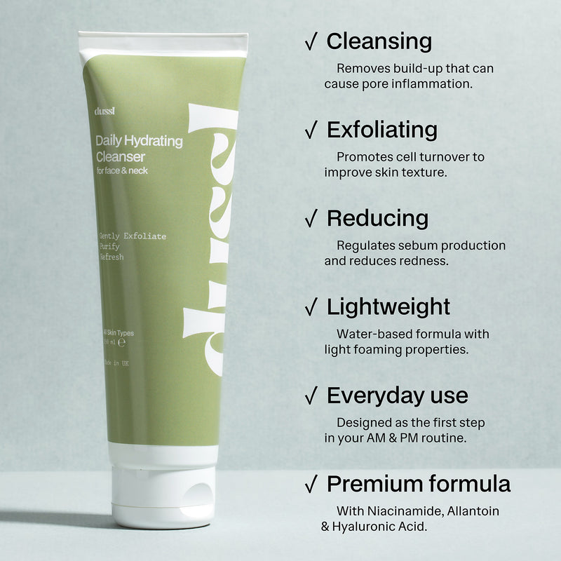 dussl Daily Hydrating Cleanser 150ml - British product