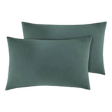 Sainsbury's Home Cotton Rich fitted Sheet Leaf Green 28cm GOODS Sainsburys   