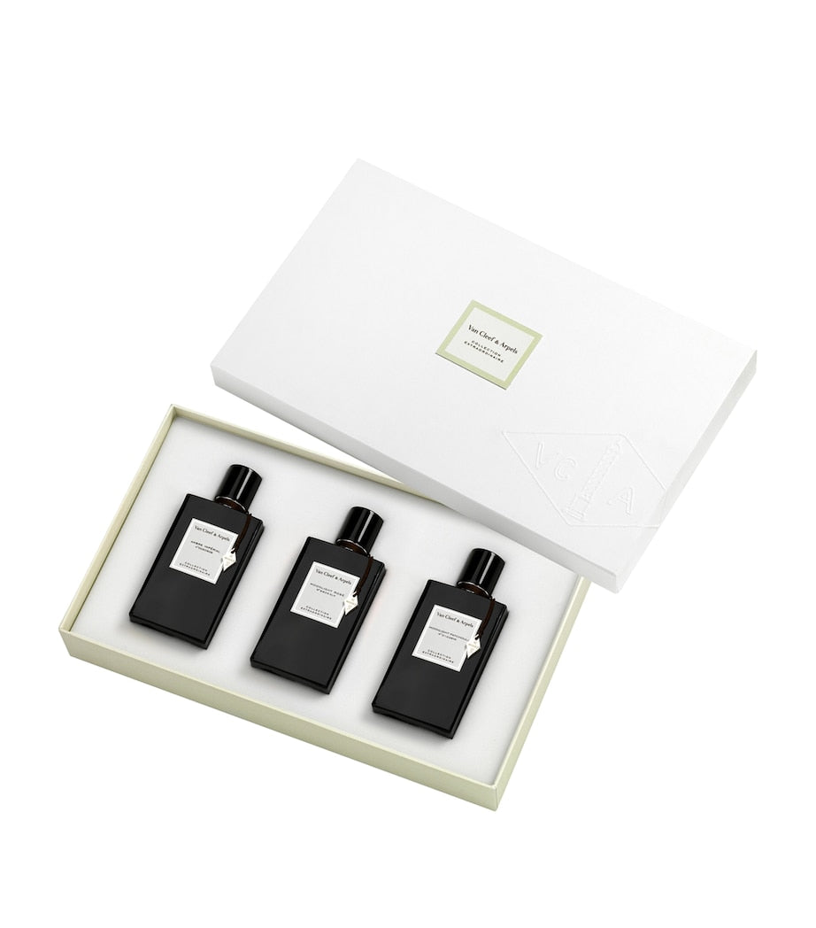 Van Cleef & Arpels Collection Extraordinaire travel fragrance gift set 3 x 45ml, UK version