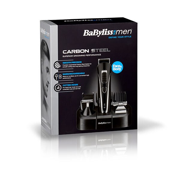 BaByliss for Men Carbon Steel Face and Body Groomer GOODS Superdrug   