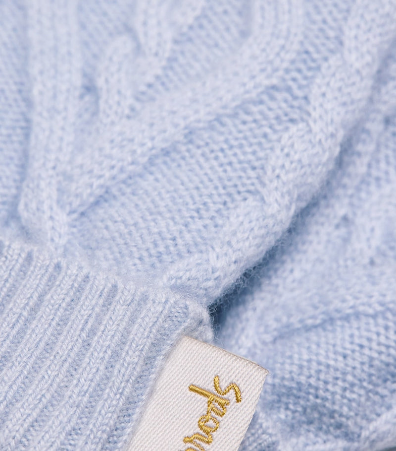 Harrods cashmere mittens for babies 0-18 months, imported from the UK