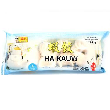 Mei Sum Ha Kauw small shrimp dumplings, imported from the UK