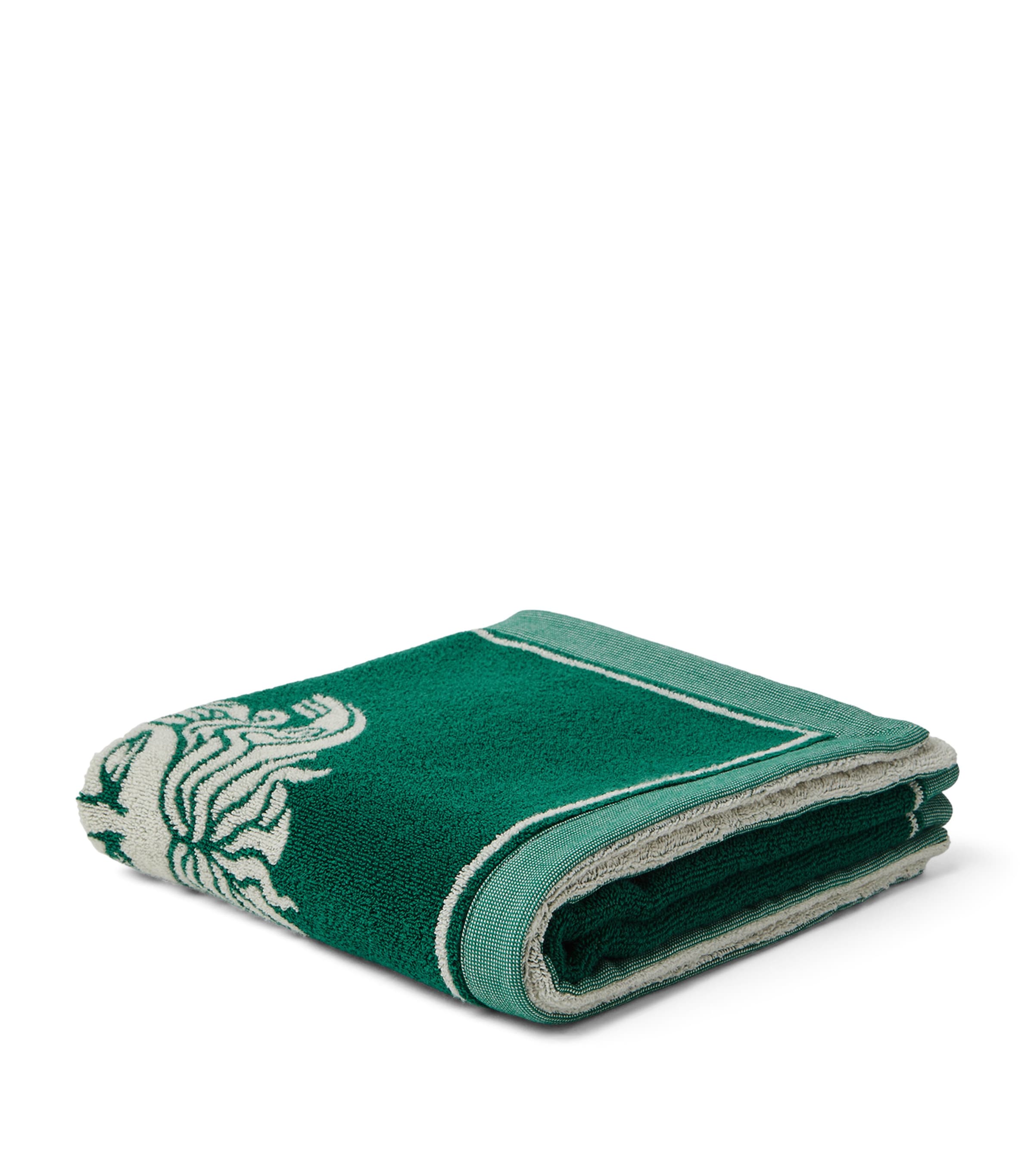 Versace Medusa towel jacquard (British brand)