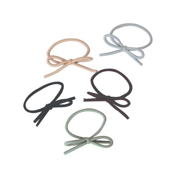 Danielle Creations bow hair ties 5 Pack - British product