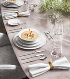 Villeroy & Boch MetroChic Blanc cake plate 33cm, imported from the UK