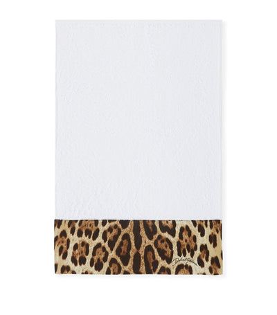 Harrods Dolce&Gabbana Casa Cotton Leopardo Bath Towel Set of 5- Buy online at McGrocer