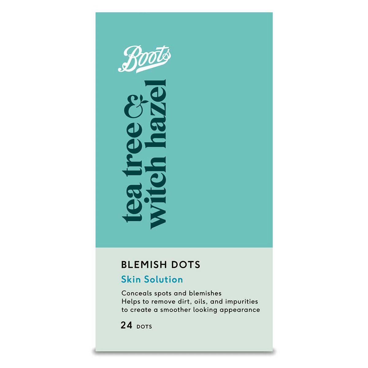 Boots Tea Tree & Witch Hazel Blemish Dots 24 dots GOODS Boots   