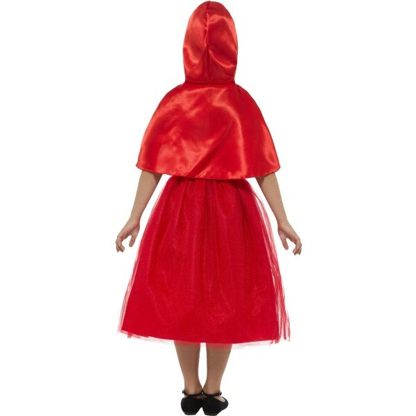 Smiffys deluxe Red Riding Hood costume in red - British product