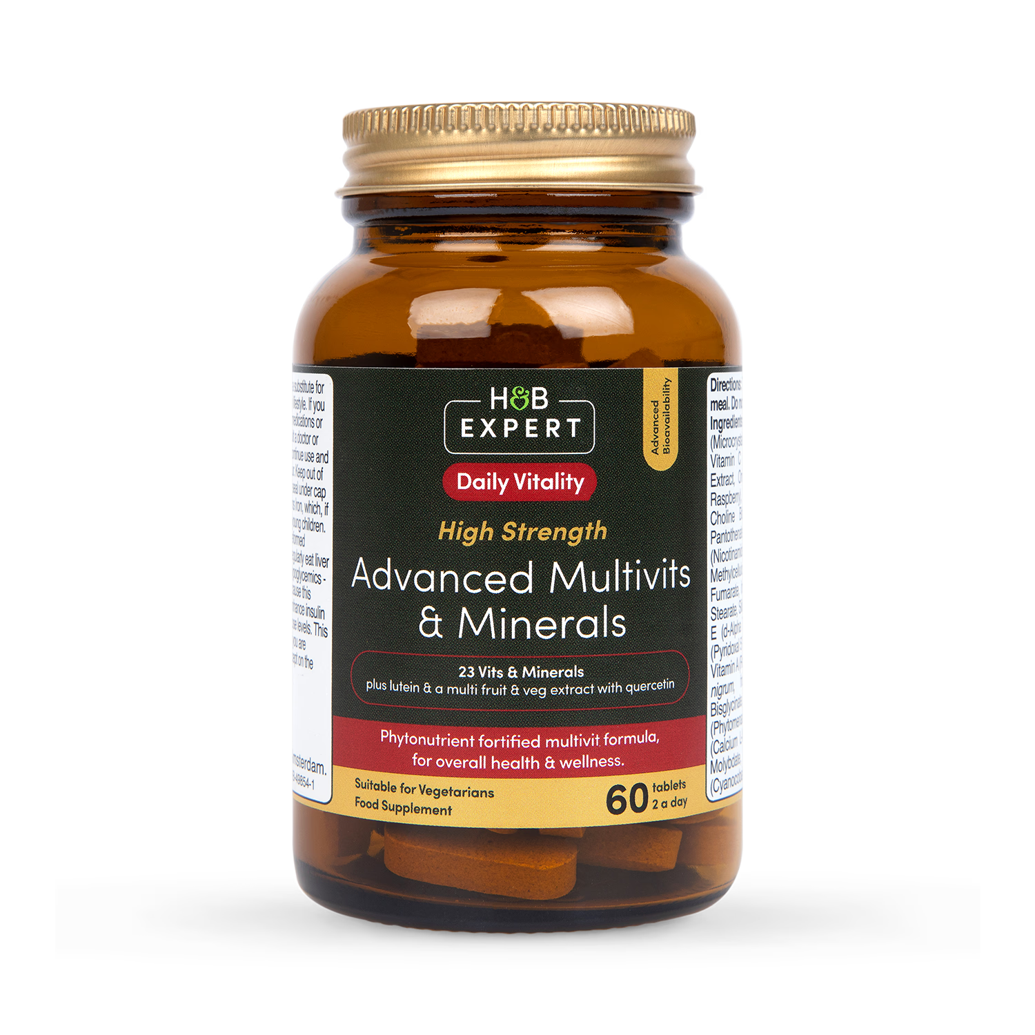 Holland & Barrett Expert Multivitamin 60 tablets, UK version