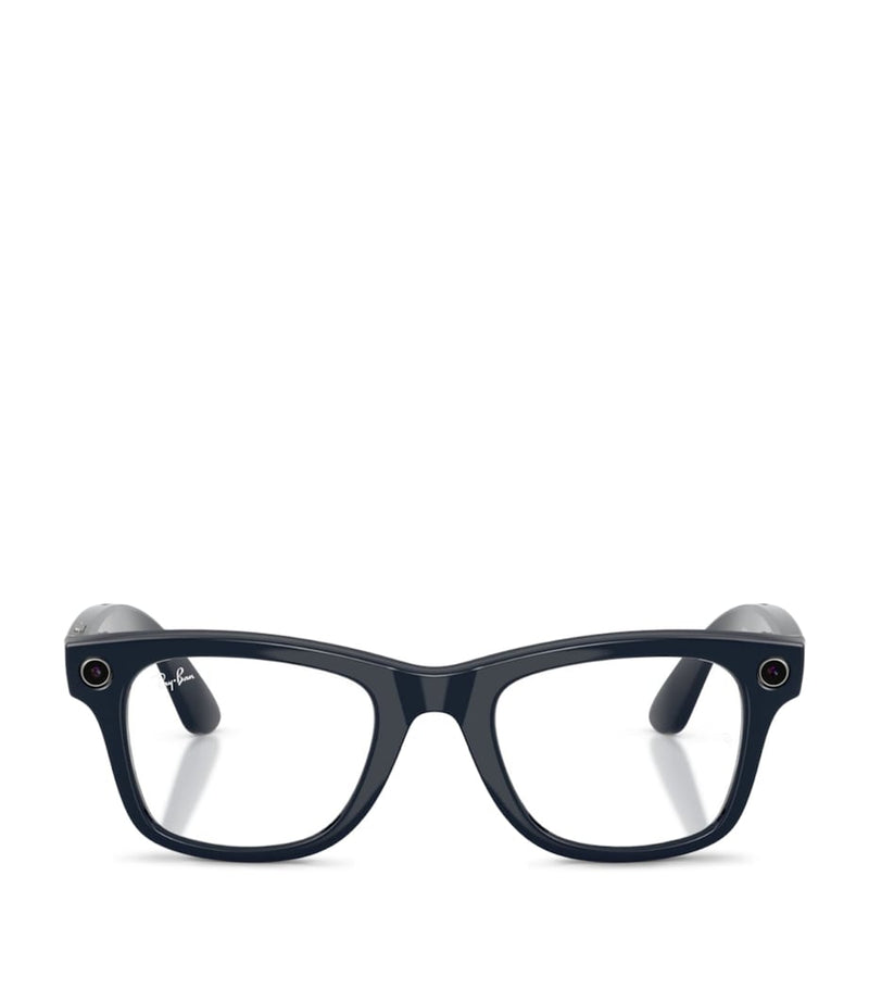 Ray-Ban Meta Wayfarer AI sunglasses with camera and speakers, imported from the UK