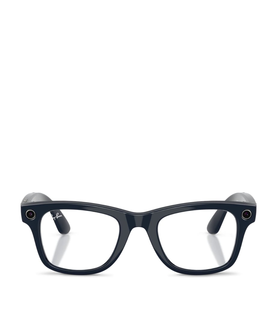 Ray-Ban Meta Wayfarer AI sunglasses with camera and speakers, imported from the UK