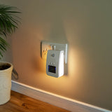 Lifemax plug in air purifier with LED night light, imported from the UK