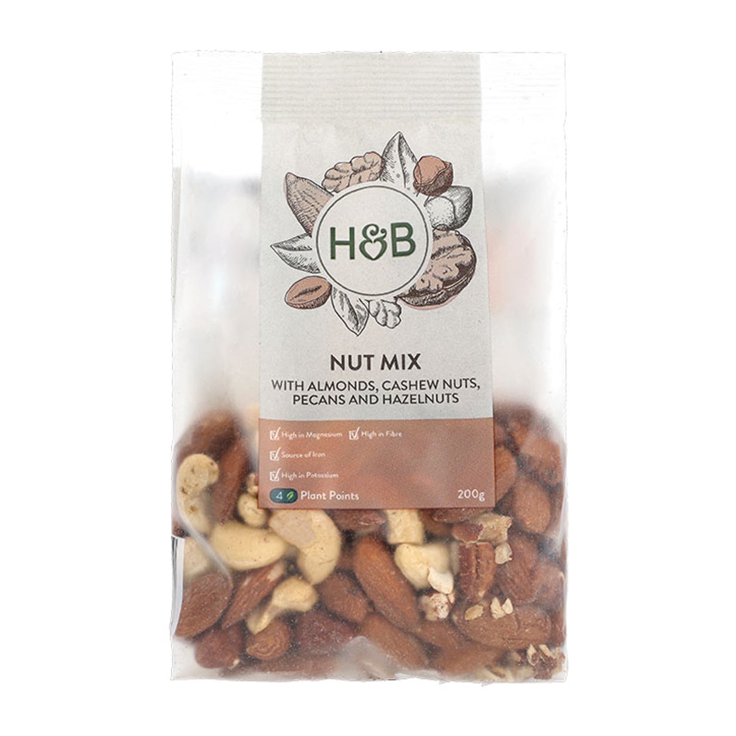 Holland & Barrett Natural Nut Mix 200g, UK version