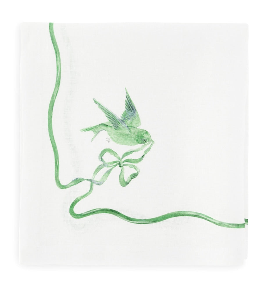 Aquazzura Secret Garden linen napkins 50cm x 50cm - British product