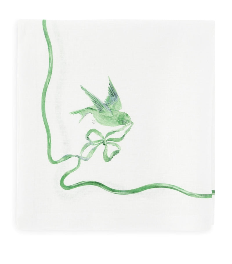 Aquazzura Secret Garden linen napkins 50cm x 50cm - British product