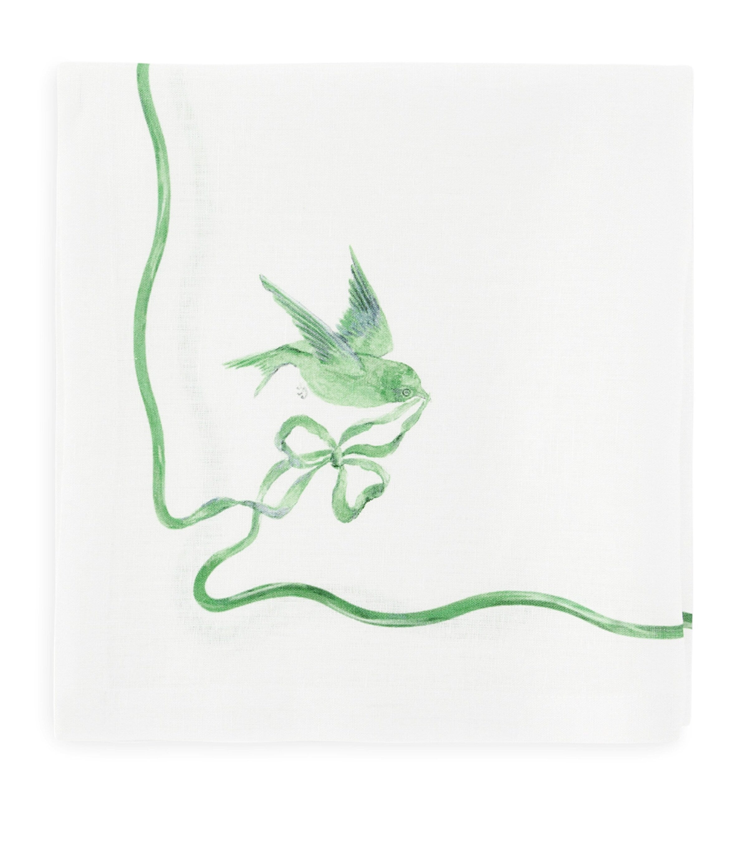 Aquazzura Secret Garden linen napkins 50cm x 50cm - British product