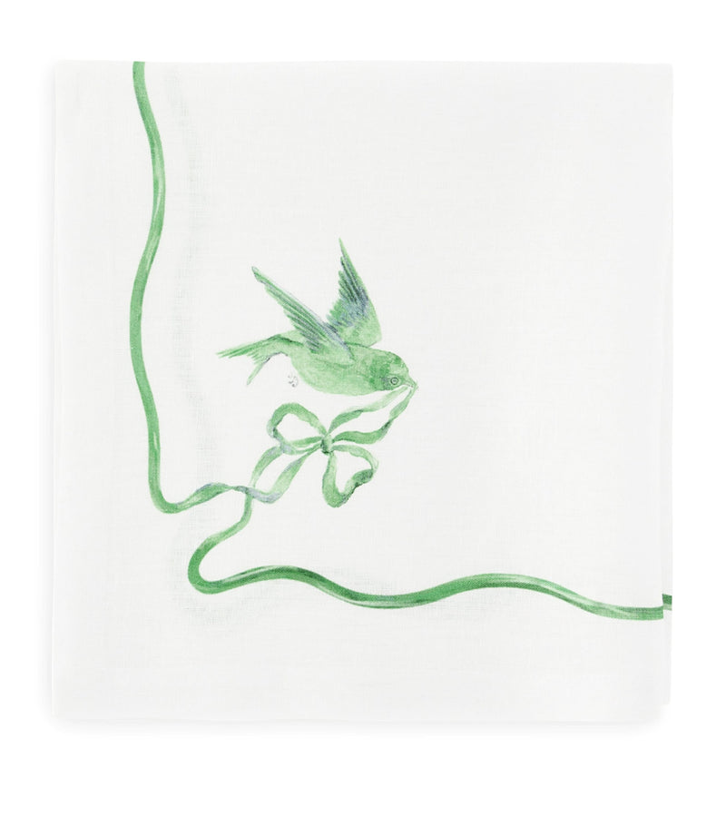 Aquazzura Secret Garden linen napkins 50cm x 50cm - British product