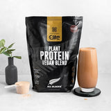 DNR Elite All Blacks Vegan Protein Powder, Chocolate (750G) GOODS Superdrug   