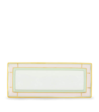 Harrods GINORI 1735 Porcelain Colonna Diva Rectangular Change Tray Tableware 28cm- Buy online at McGrocer