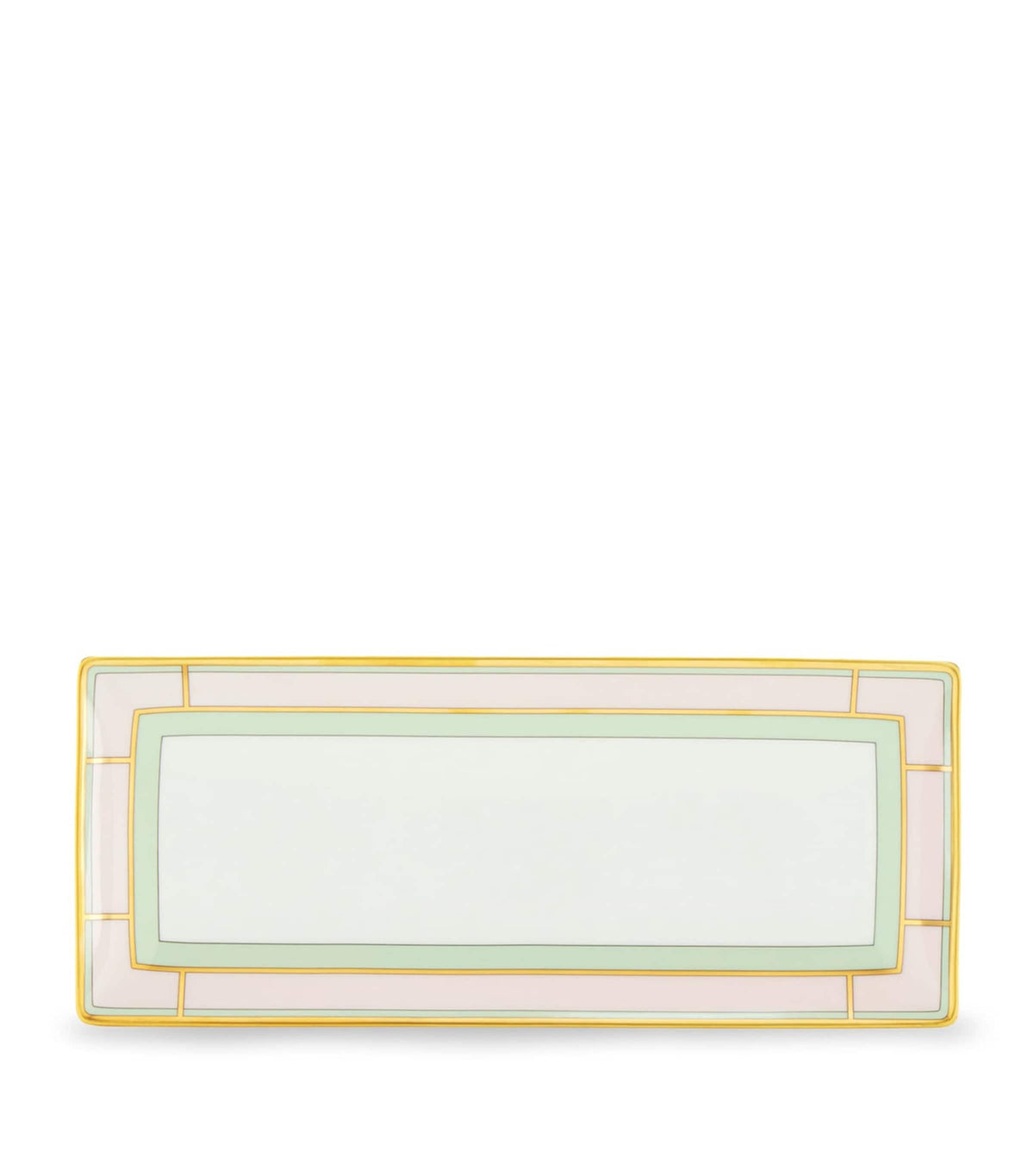 GINORI 1735 Porcelain Colonna Diva Rectangular Change Tray 28cm, UK version
