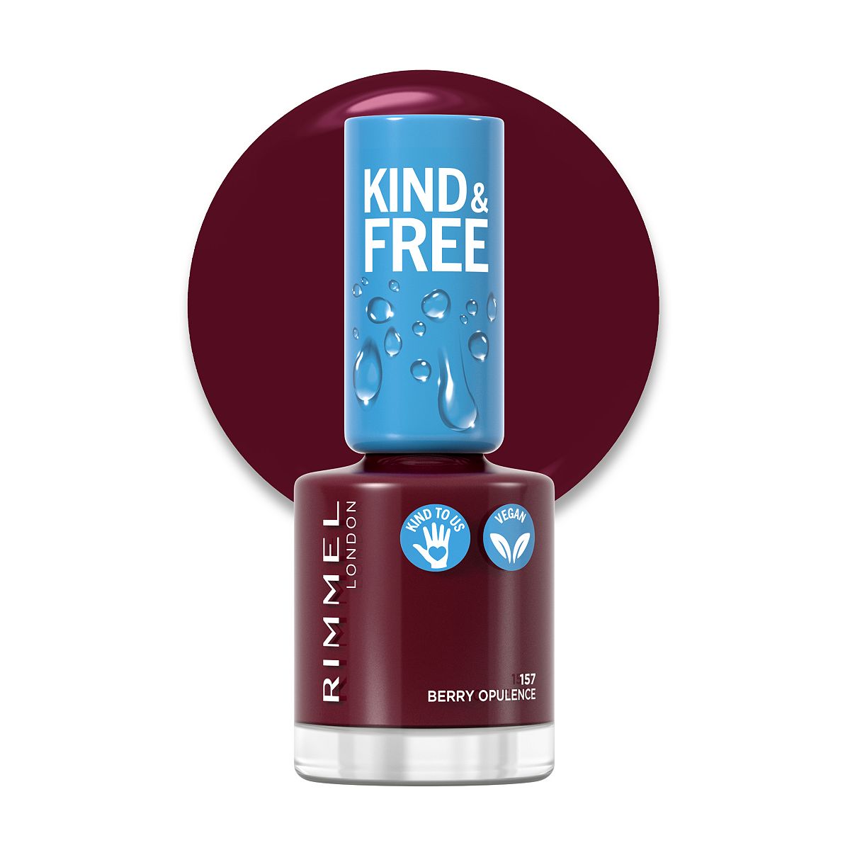 Rimmel London Kind and Free Nail Polish Berry Opulence GOODS Boots   