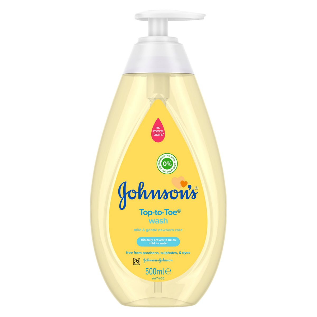 JOHNSON'S® Baby Top-To-Toe® Wash 500ml GOODS Boots   