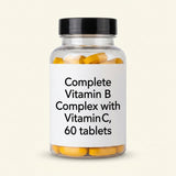 Holland & Barrett super strength B complex supplement 60 tablets (British brand)