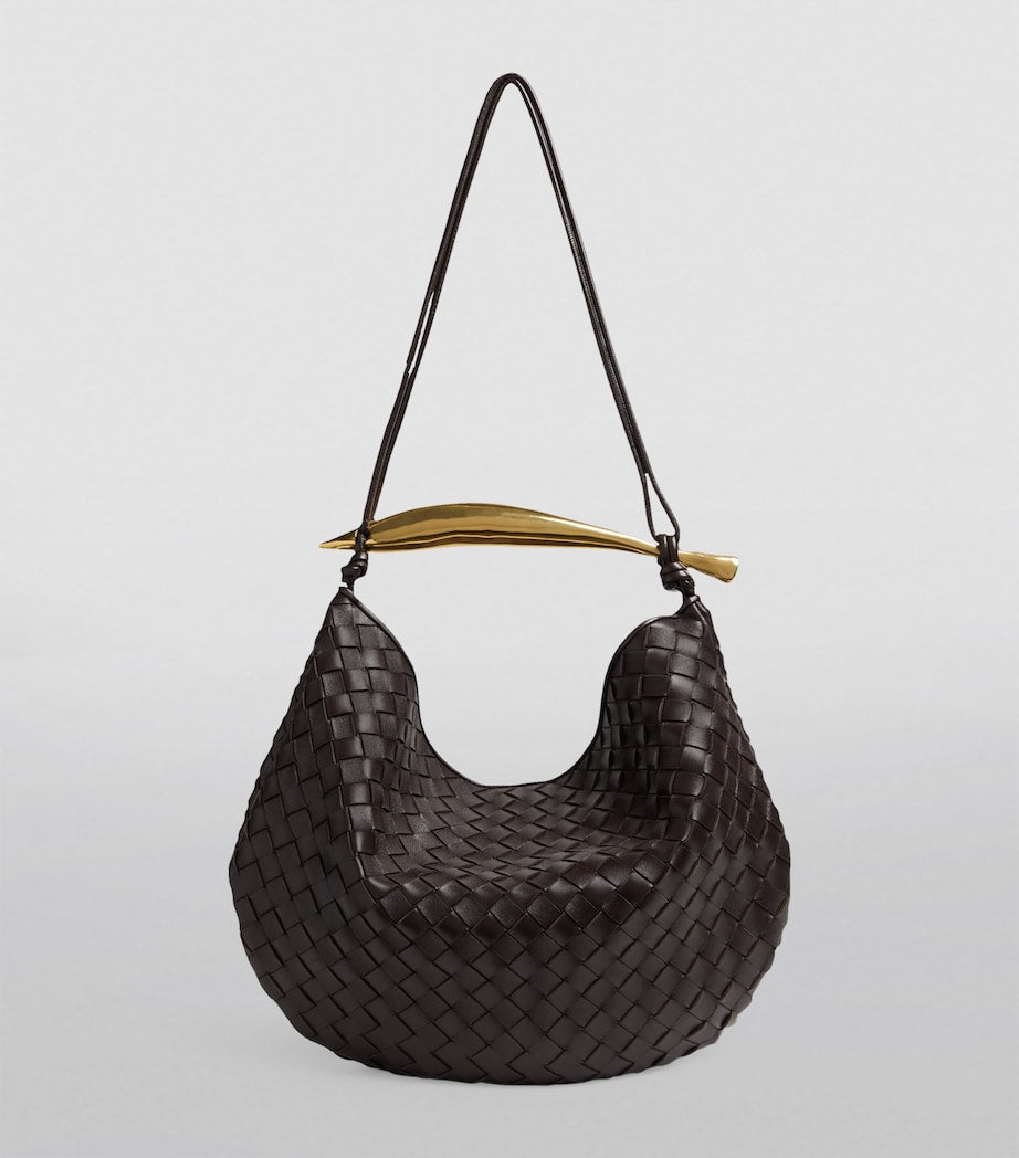 Bottega Veneta Sardine medium shoulder bag gold handle - British product