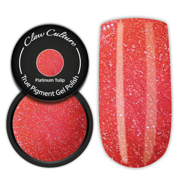 Claw Culture True Pigment nail polish Platinum Tulip 5ml, UK version