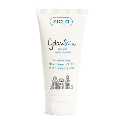 Superdrug Ziaja Gdanskin Illuminating Day Cream SPF 15 50ml- Buy online at McGrocer