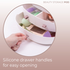Stylpro beauty storage pod with crystal-clear cover, imported from the UK