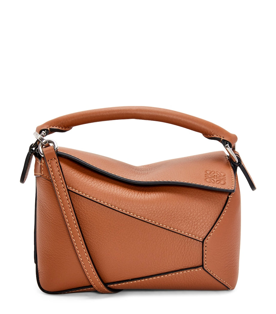 LOEWE Mini Leather Puzzle Edge bag, imported from the UK