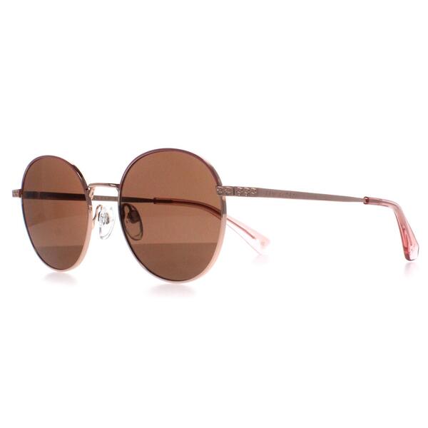Ted Baker sunglasses TB1679 Willa Gold round acetate frame gradient lenses, UK version