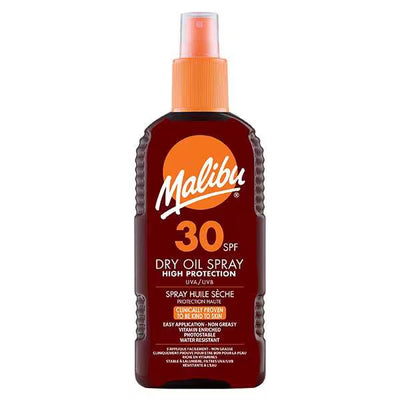 Malibu Dry Oil Sunscreen Spray SPF30 200ml