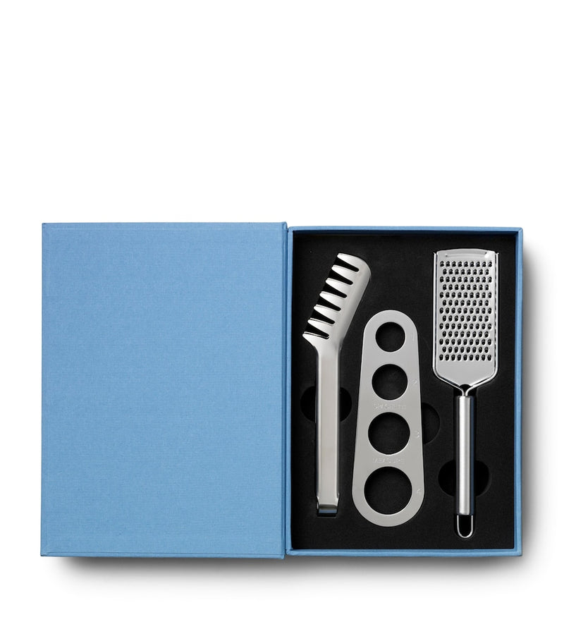 Printworks stainless steel pasta tool set, imported from the UK