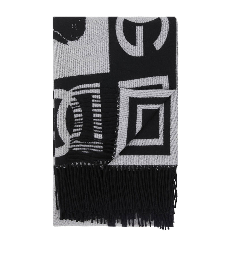 Dolce&Gabbana Casa cashmere zebra throw 140cm x 180cm - British product