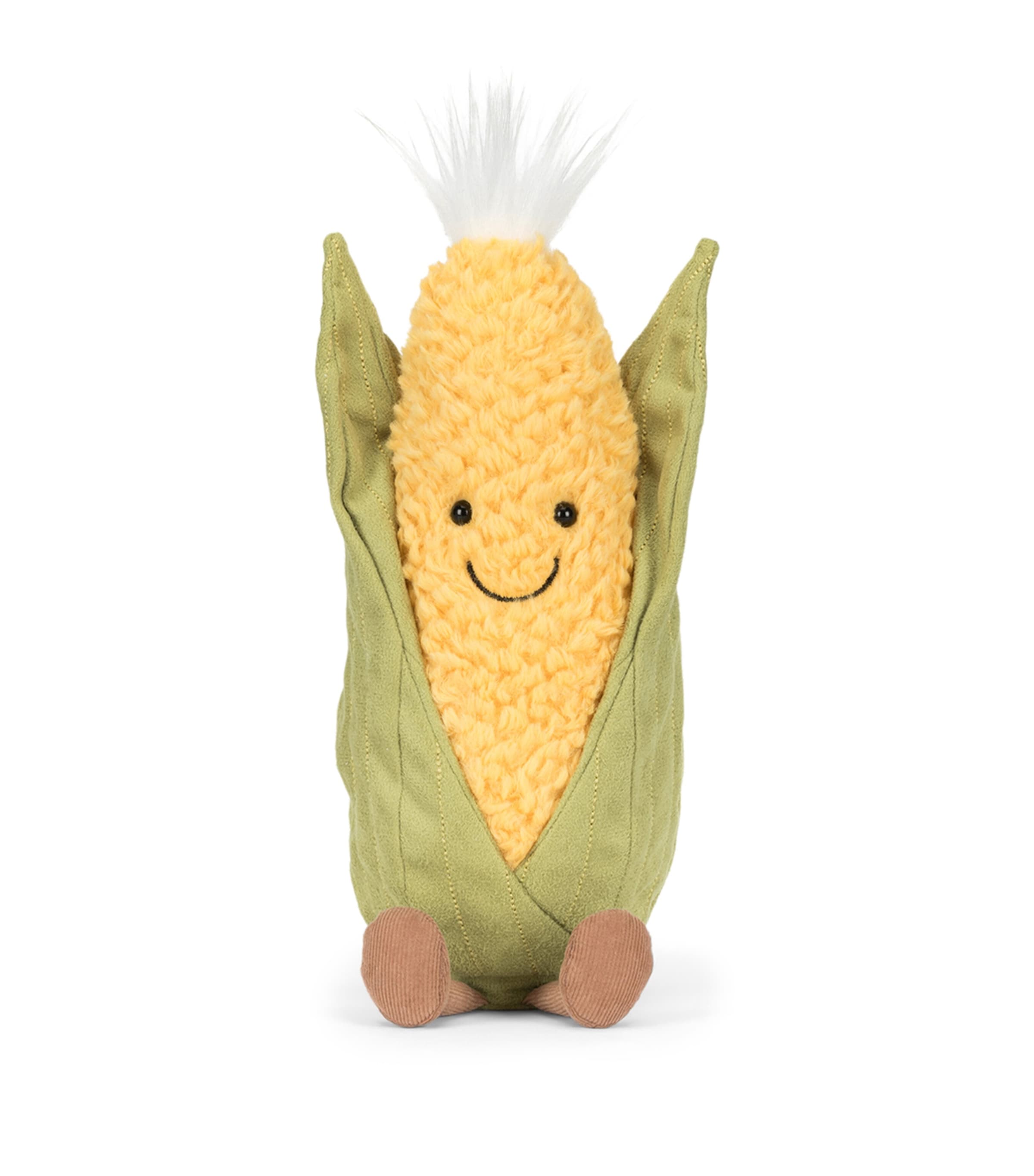 Jellycat Amuseables Sweetcorn soft toy 27cm, UK version