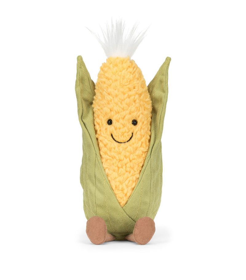 Jellycat Amuseables Sweetcorn soft toy 27cm, UK version